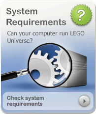 Lego Universe System Requirements